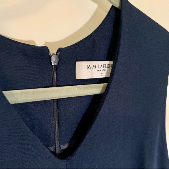 M M Lafleur Annie Dress in Blue Size 10 - Picture 1 of 6